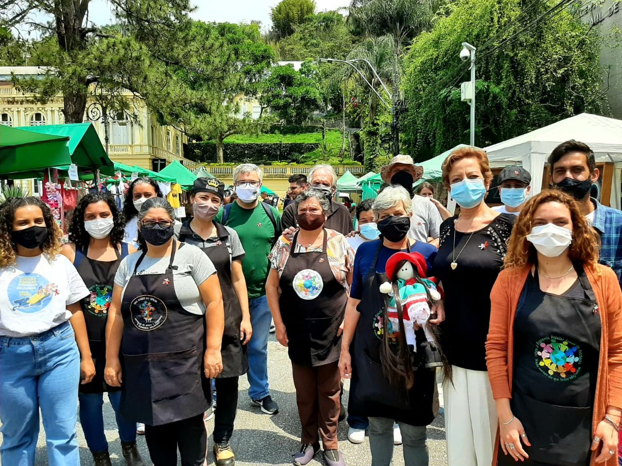 Praça Visconde de Mauá recebe a 2ª Seratinha Solidária do Circuito Petrópolis Ecosol