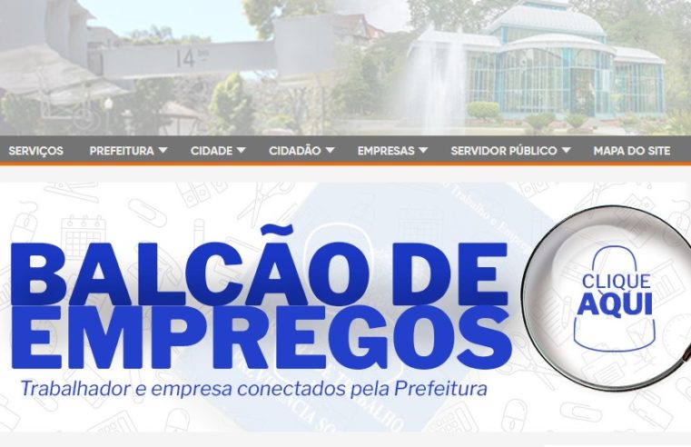 Balcão de Empregos da Prefeitura oferece 78 vagas nesta semana
