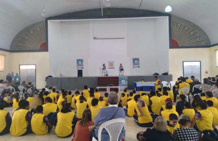 Mais de 200 alunos da rede municipal participam do Festival Paralímpico Loterias Caixa