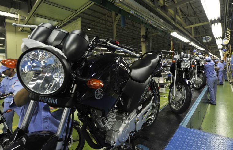 Produção de motocicletas cresce 17,9% em agosto