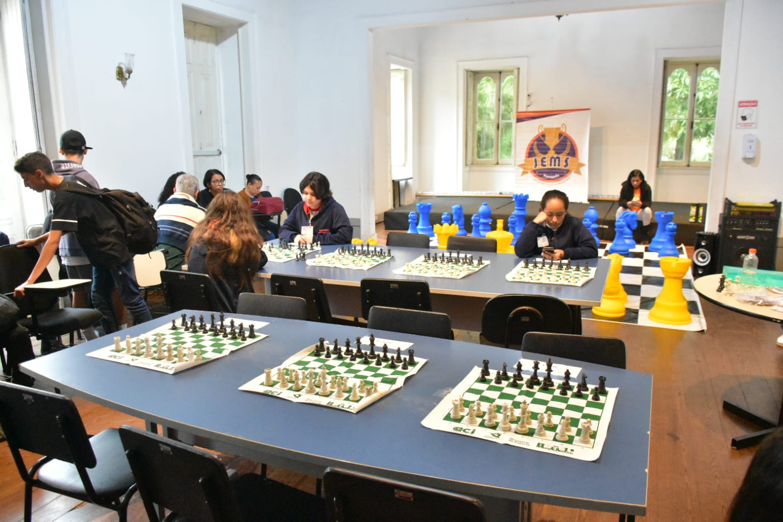 Competições de xadrez encerram a 30ª edição dos Jogos Estudantis Municipais