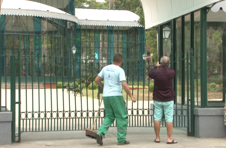 Palácio de Cristal foi reaberto antes da conclusão da obra