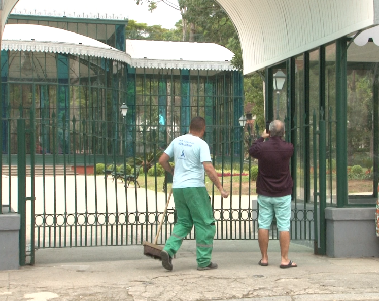 Palácio de Cristal foi reaberto antes da conclusão da obra