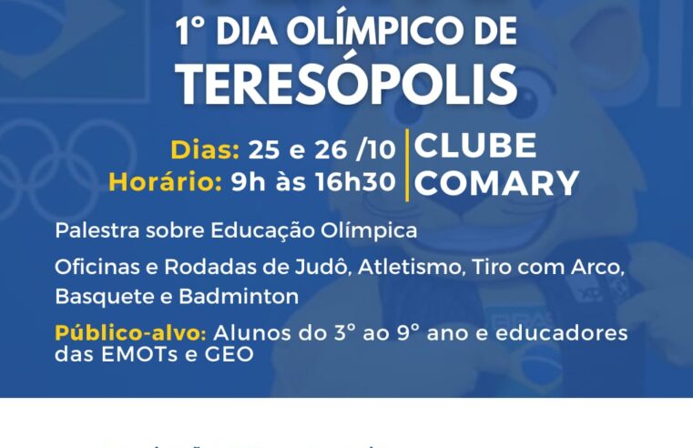 ‘Dia Olímpico’ do COB acontece em Teresópolis esta semana