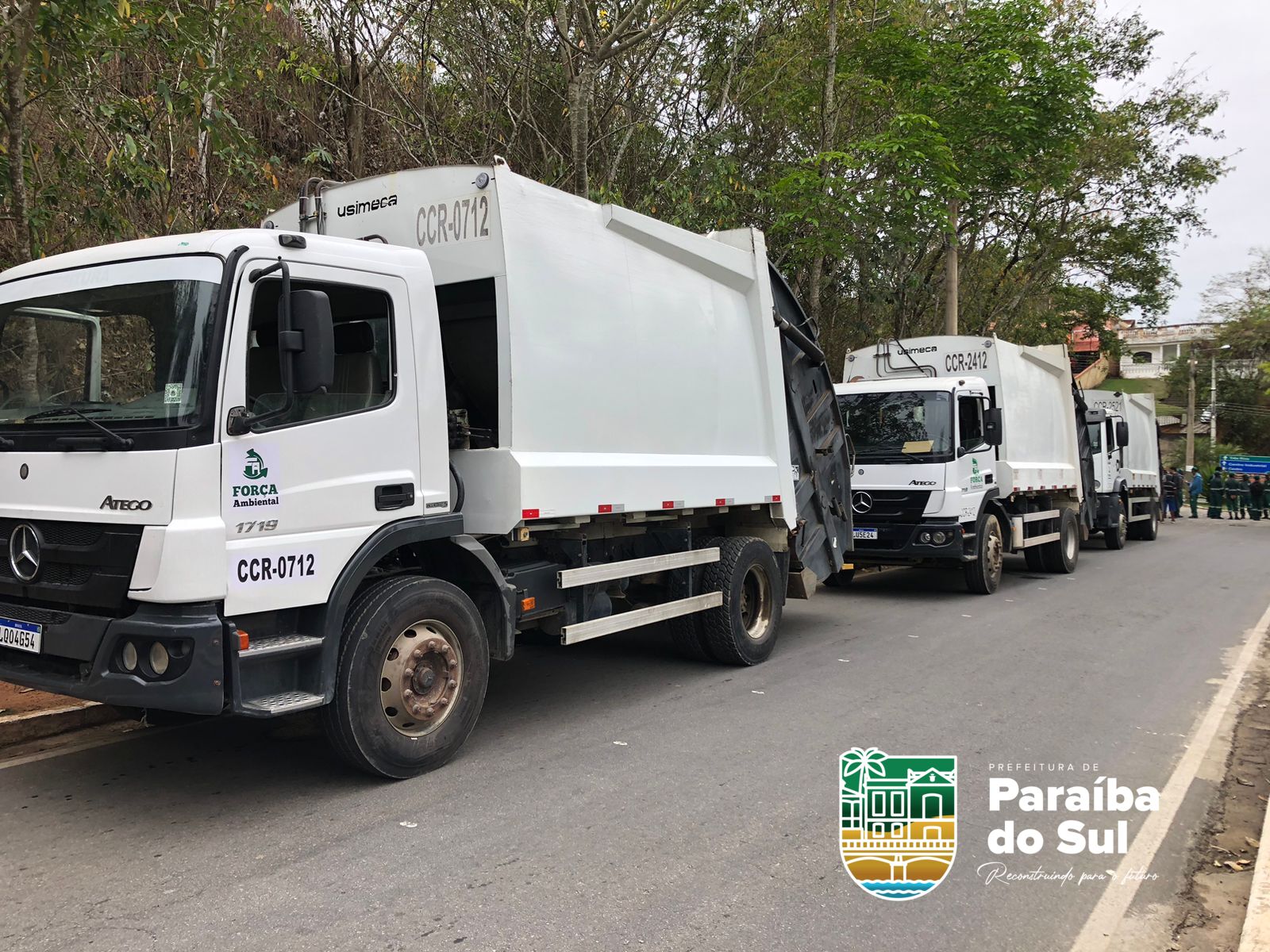 Nova empresa de coleta de lixo doméstico começa a atuar em Paraíba do Sul