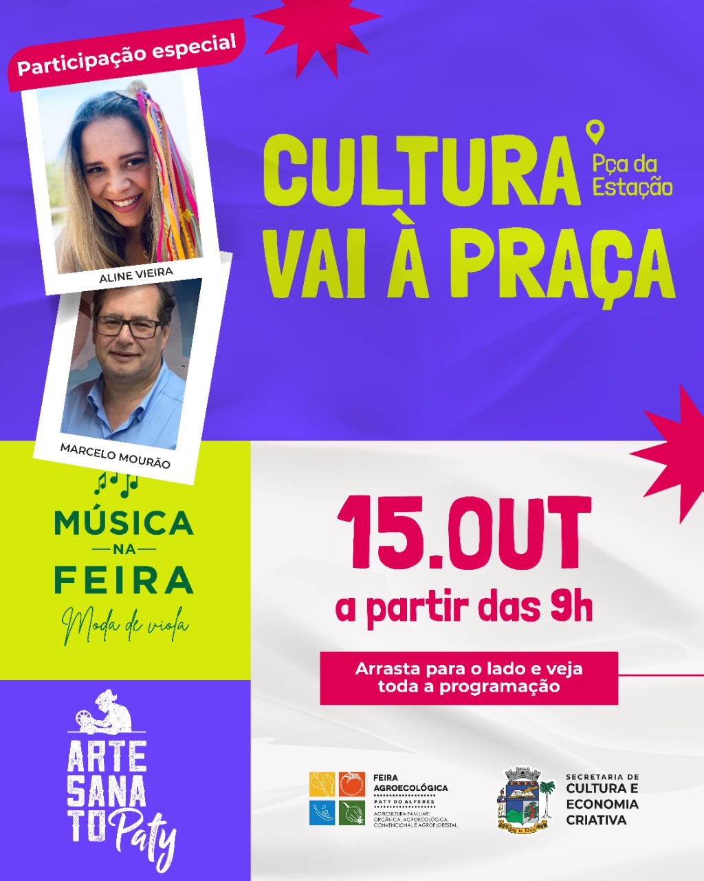 Aniversário da Feira Agroecológica em Paty do Alferes neste sábado