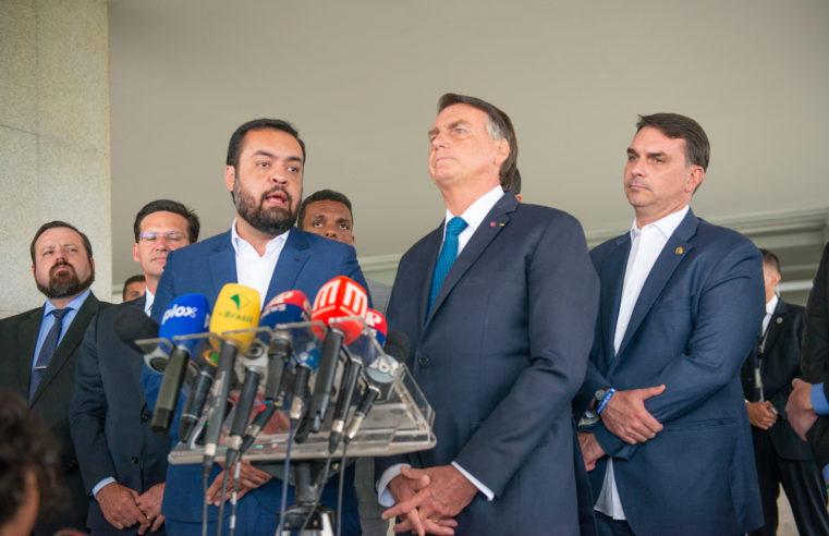 Cláudio Castro vai a Brasília e reafirma apoio à reeleição de Jair Bolsonaro