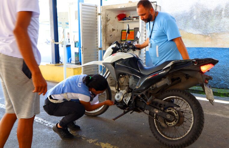 Detran.RJ atende motociclistas, profissionais de entrega por aplicativo e estudantes em dois mutirões