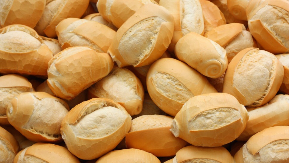 Pão é o quarto alimento mais consumido no Brasil
