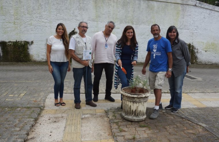 Parceria com a Fiocruz, garante implantação de Jardim Sensorial na Faeterj&nbsp;