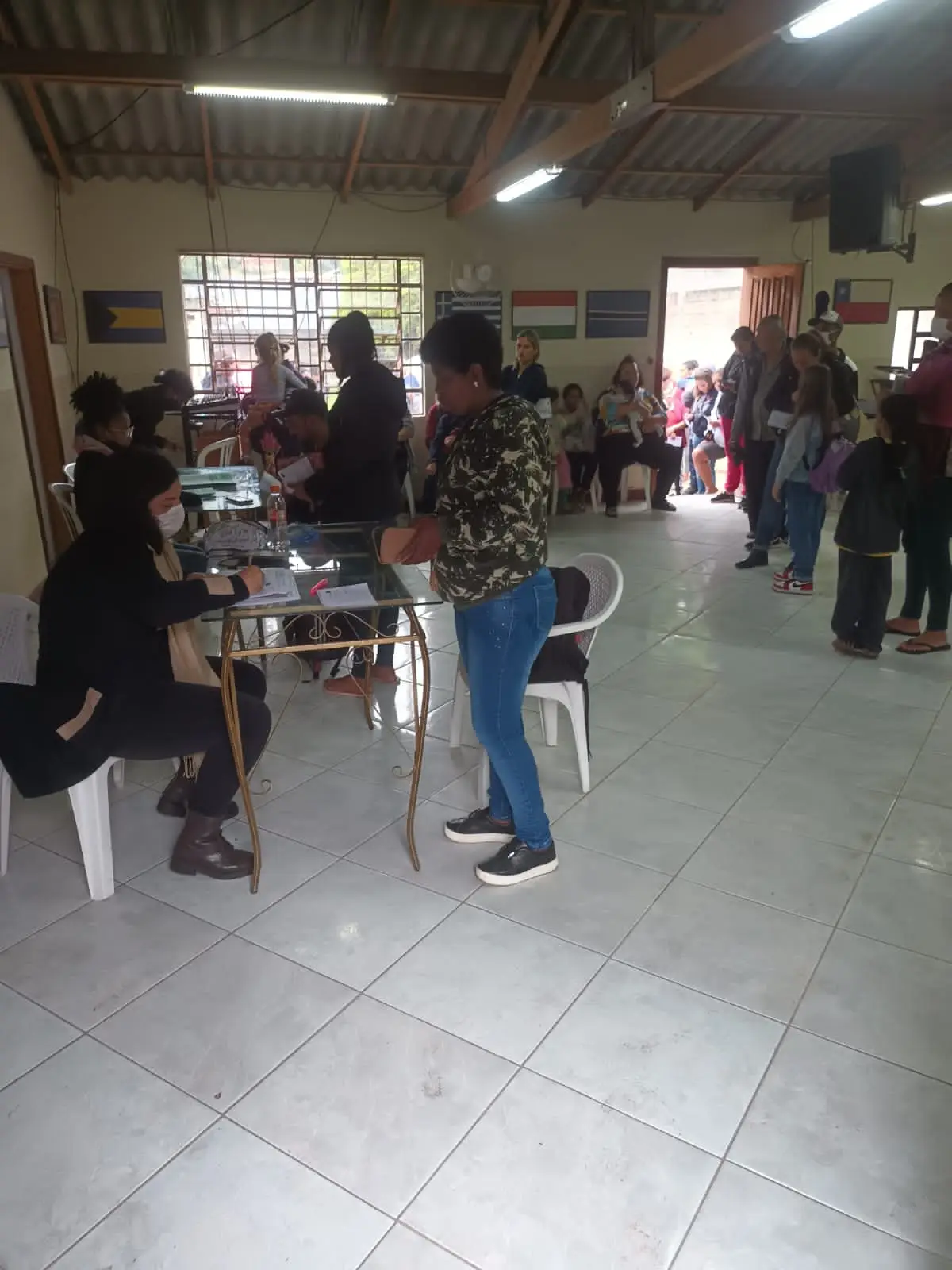 Ação itinerante em Vargem Grande, atende mais de 200 pessoas