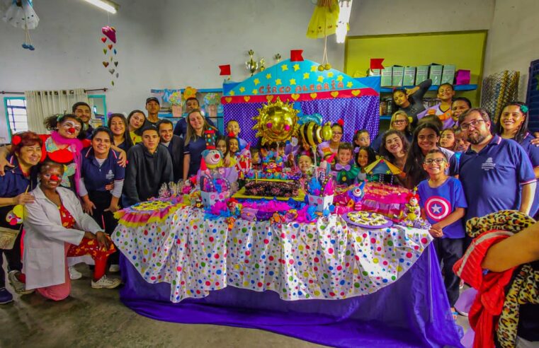 Desenvolvimento Social encerra semana da criança com grande festa no CRAS Meudon