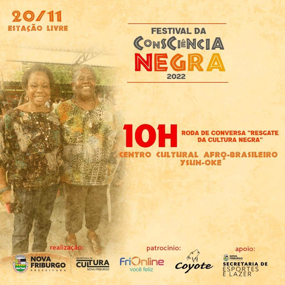 Dia da Consciência Negra é celebrado no domingo (20)