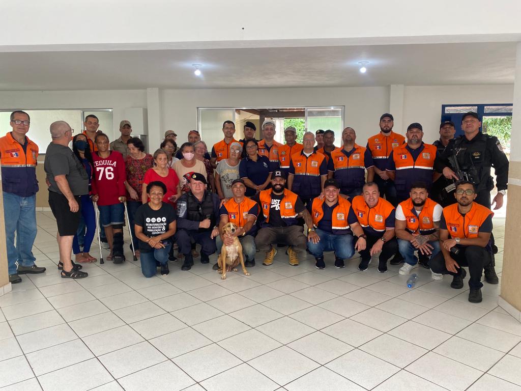Simulado de desocupação de área da Defesa Civil é realizado com sucesso no Caleme