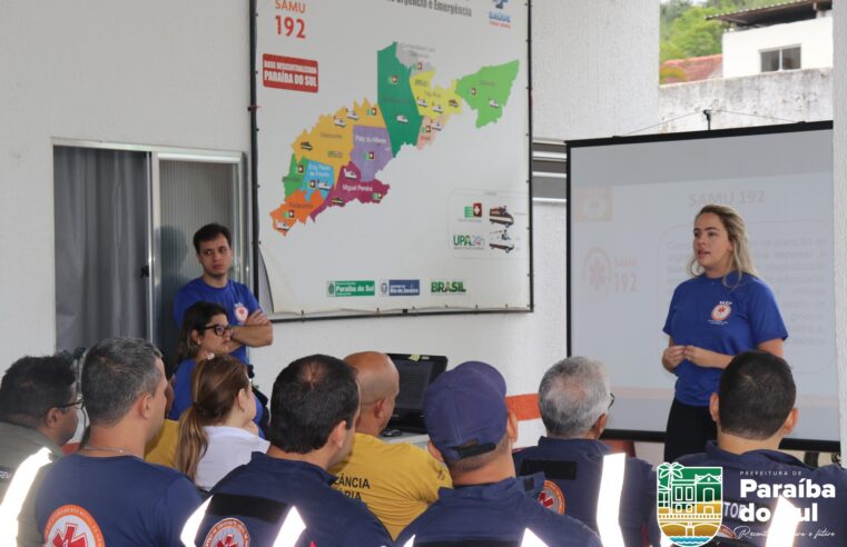 Secretaria de Saúde de Paraíba do Sul recebe Núcleo de Educação Permanente da Central Regional Centro Sul Fluminense
