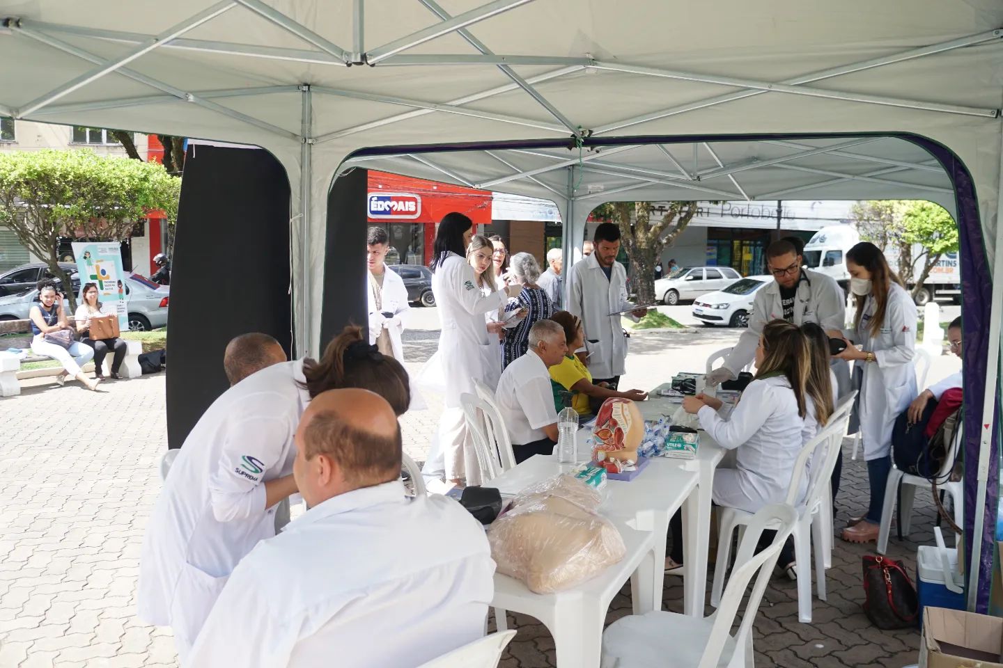 Praça da Autonomia também é prevenção e promoção da Saúde do Homem