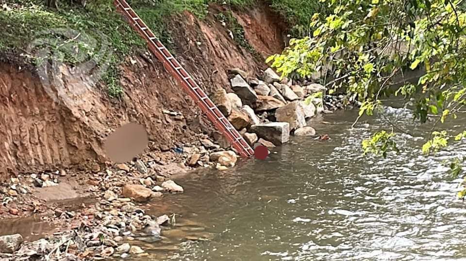 Corpo é encontrado dentro do rio na Avenida Barão do Rio Branco