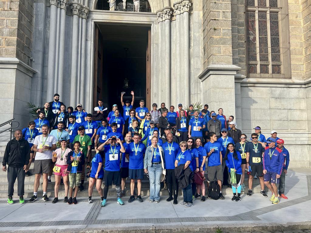 Revezamento Azul celebra cuidados com a saúde do homem