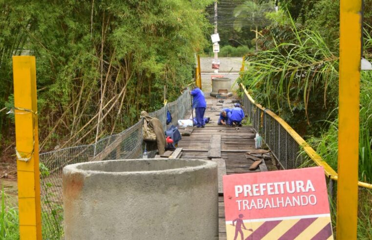 Prefeitura inicia obra na ponte do Castelo, em Itaipava