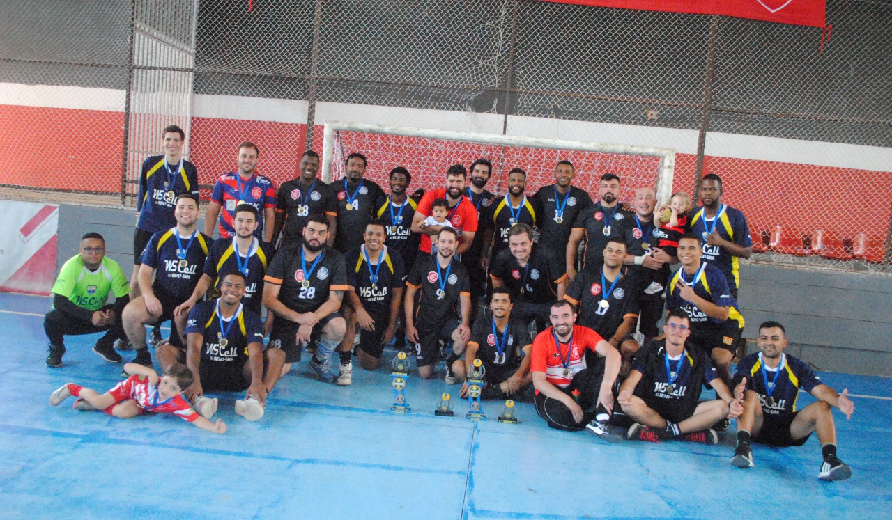 EC Cascatinha/Tenente é campeão do Campeonato de Handebol masculino de Petrópolis