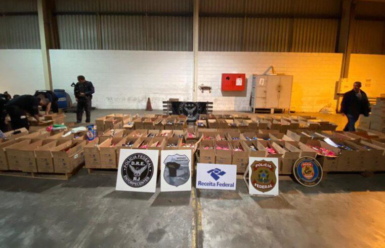 PF prende acusado de tráfico de cinco toneladas de cocaína