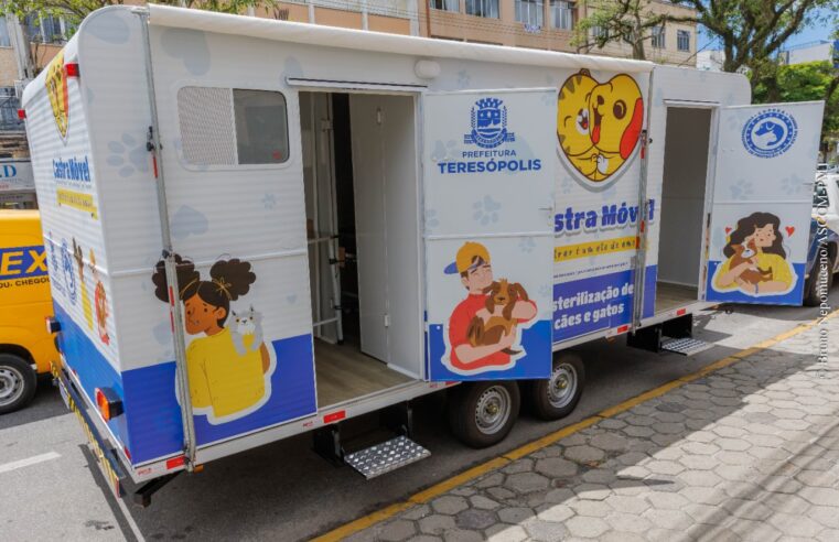 Causa animal: Prefeitura de Teresópolis adquire castramóvel