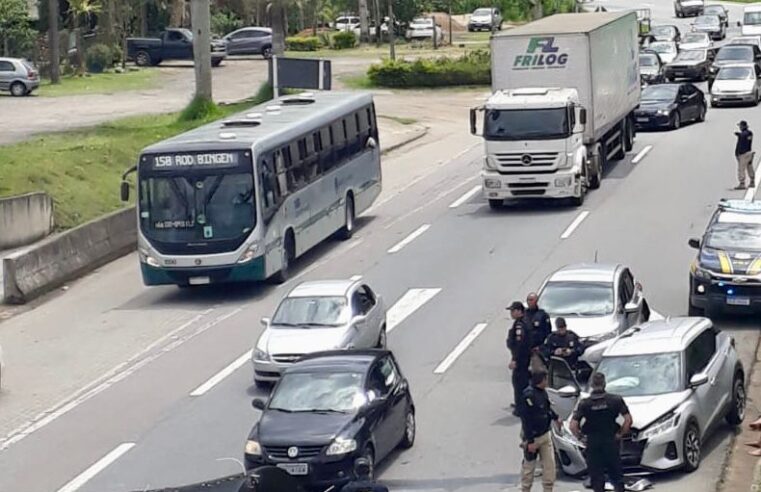 Polícia Rodoviária Federal prende três homens na BR-040