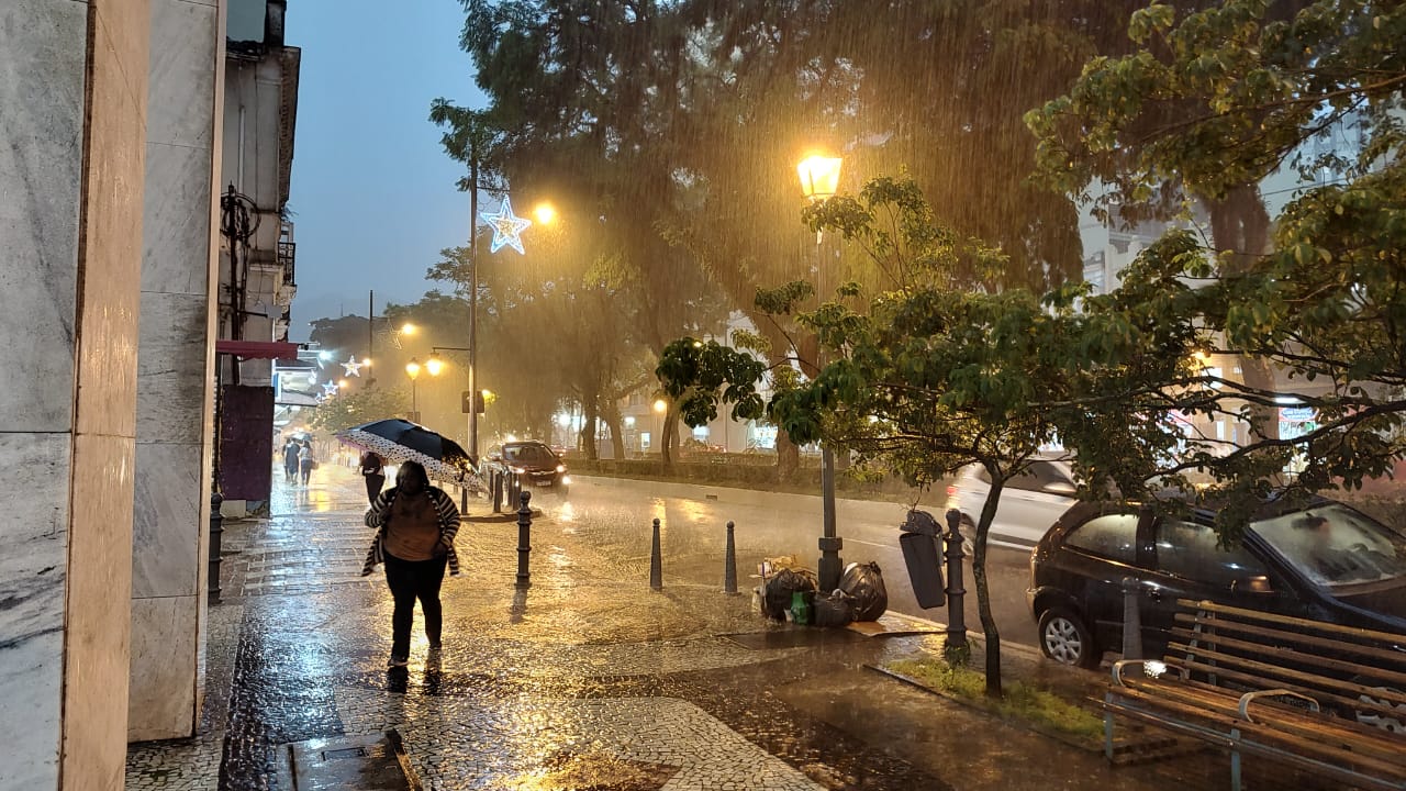 Defesa Civil de Petrópolis contabilizou 125 registros de ocorrências em função das chuvas