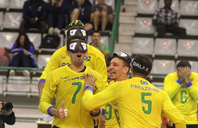 Brasil vence de virada e conquista o tricampeonato mundial de goalball