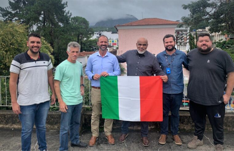 Representantes de Nova Friburgo participam de reunião com delegado da Câmara Italiana de Comércio e Indústria