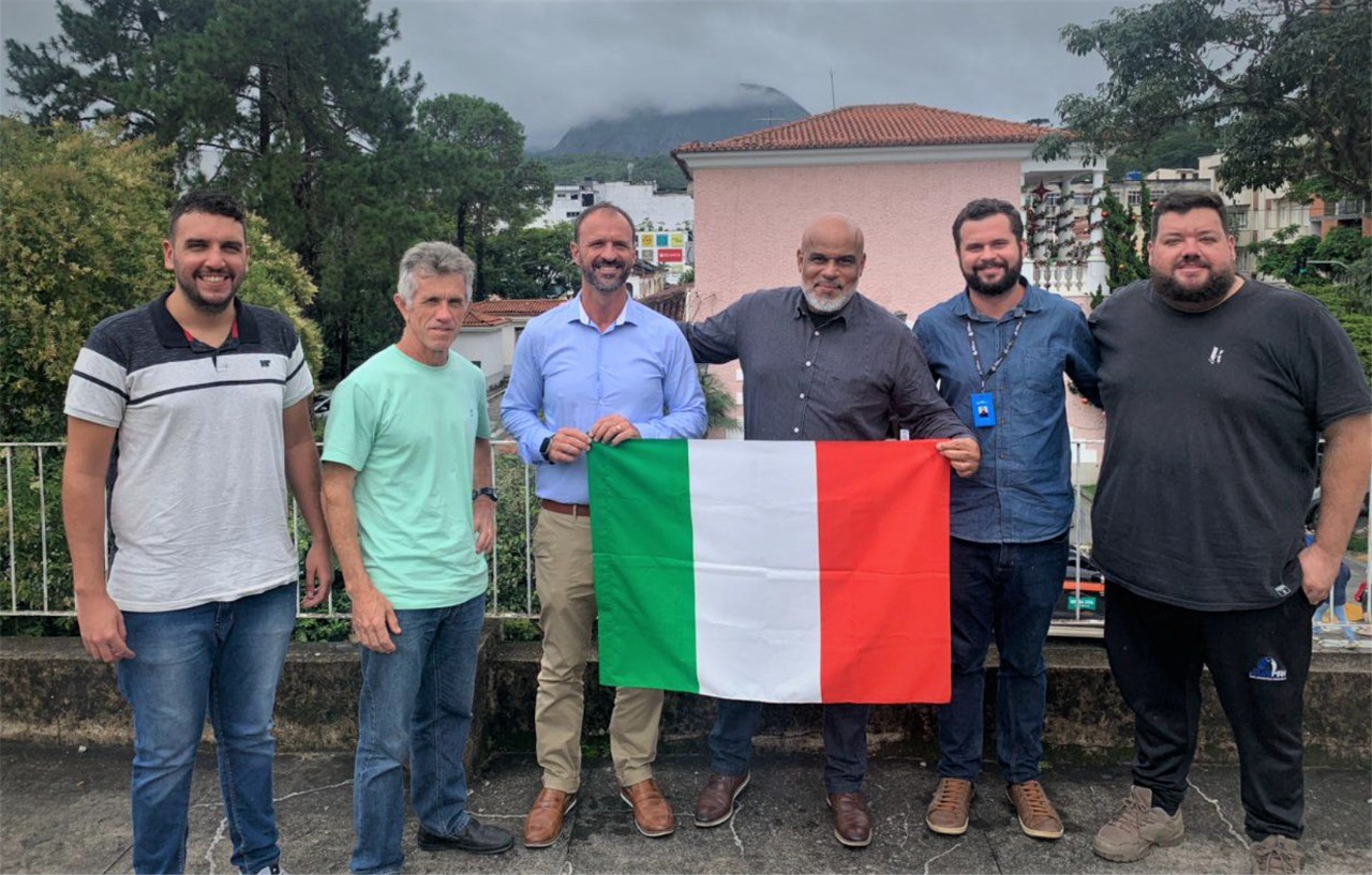 Representantes de Nova Friburgo participam de reunião com delegado da Câmara Italiana de Comércio e Indústria