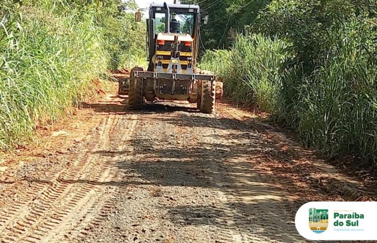 Atenção às estradas vicinais em Paraíba do Sul