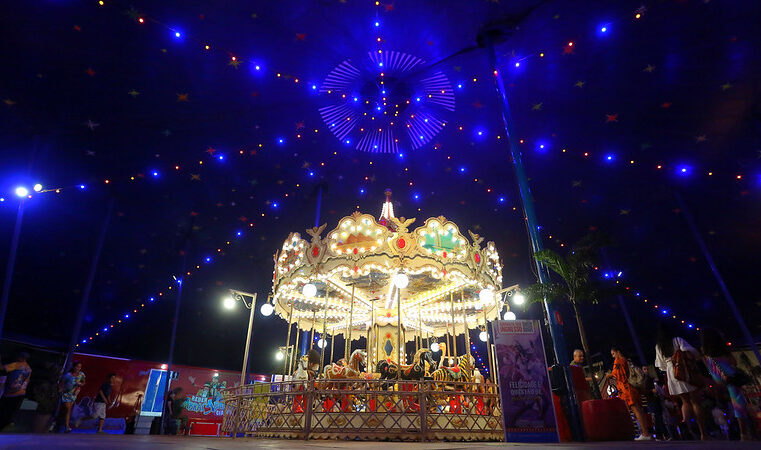 Cidade Integrada leva crianças ao Reder Circus, no Leblon
