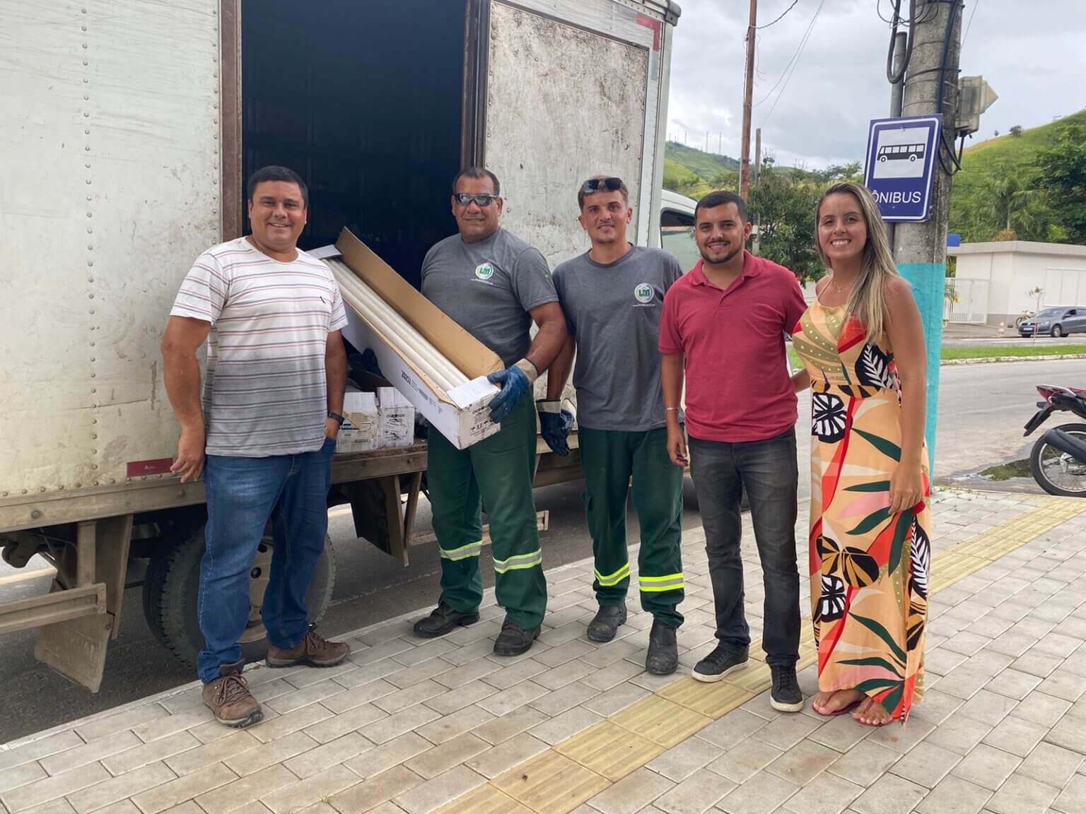 Três Rios realiza destinação correta de lâmpadas recolhidas