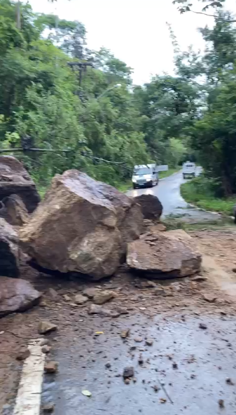 Defesa Civil de Petrópolis contabilizou 103 registros de ocorrências em função das chuvas