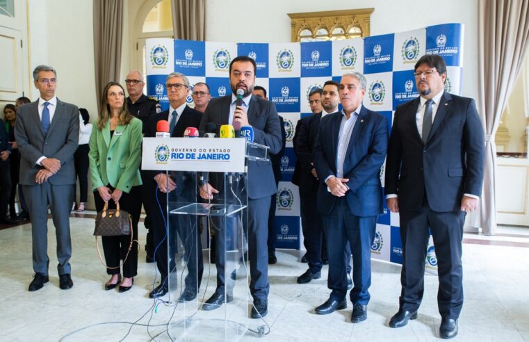 Governador se reúne com chefes do MPRJ, Legislativo e do Judiciário para discutir providências contra atos antidemocráticos