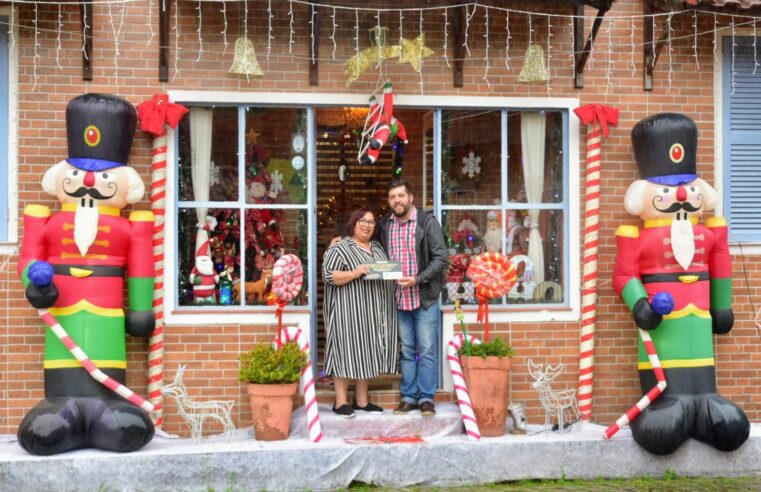 Natal Imperial: vencedoras do concurso da casa e vitrine mais enfeitadas receberam os prêmios