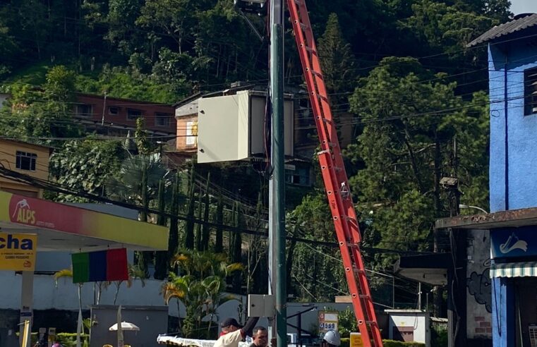Cancela automática da Ponte Fones já está pronta para operação em Petrópolis