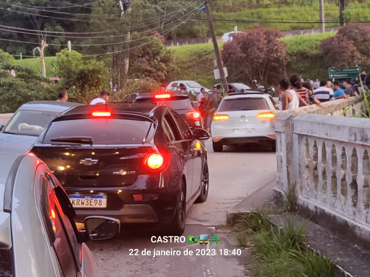 Acidente é registrado em Araras na tarde desse sábado
