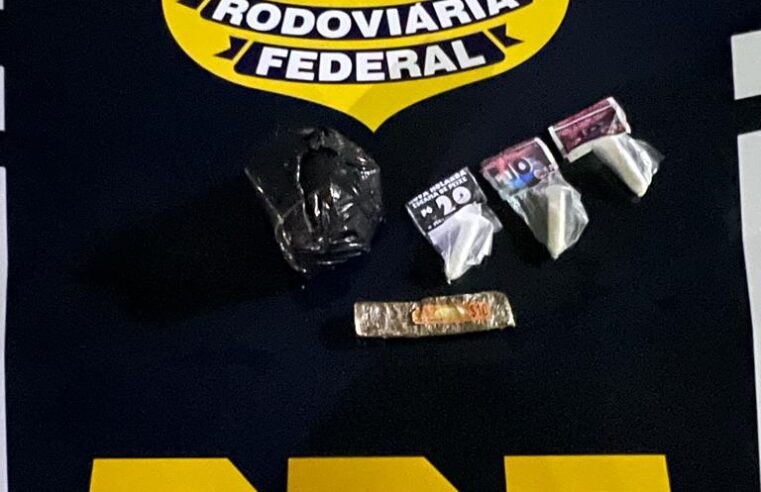PRF apreende entorpecentes na BR-040