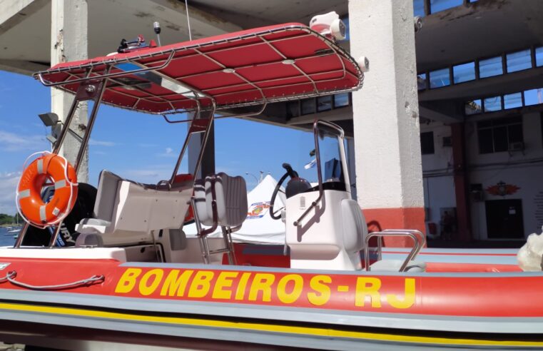 Corpo de Bombeiros do Rio reforça a tropa com novas viaturas aquáticas