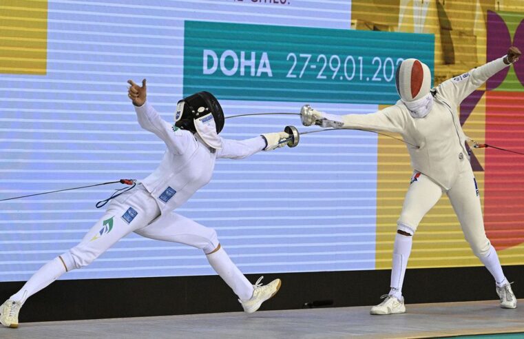 Nathalie Moellhausen brilha e vence Grand Prix de espada de Doha