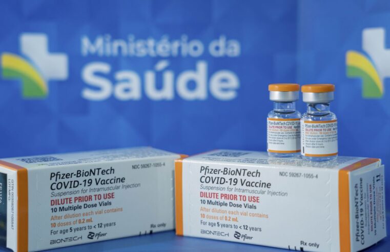 Ministério recebe 7,7 milhões de doses de Pfizer até este sábado (21) 