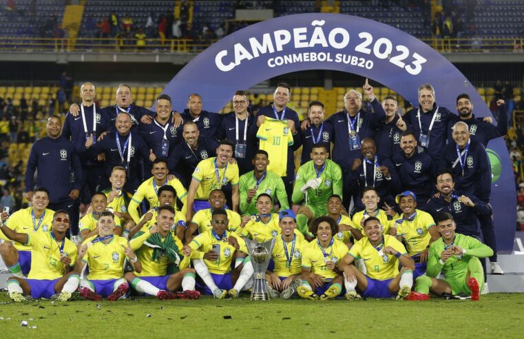 Brasil volta a conquistar Sul-Americano sub-20 após hiato de 12 anos