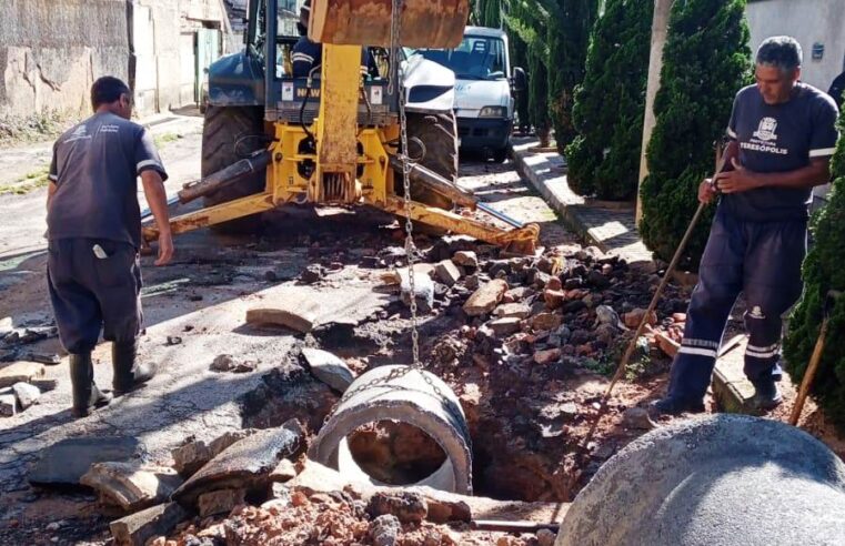 Equipes da Prefeitura de Teresópolis promovem manutenção dos bairros, na cidade e no interior