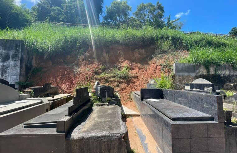 Problemas nos cemitérios municipais de Petrópolis não tem previsão de serem solucionados