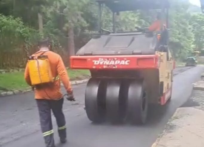Terminal de Corrêas, em Petrópolis, recebe pavimentação