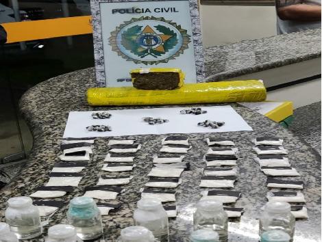 Ação integrada prende traficante de drogas em Paty dos Alferes