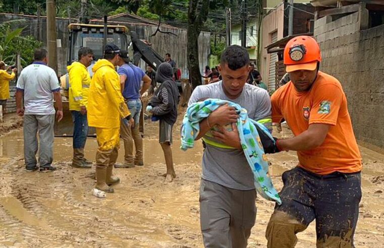 Governo reconhece estado de calamidade pública em São Sebastião