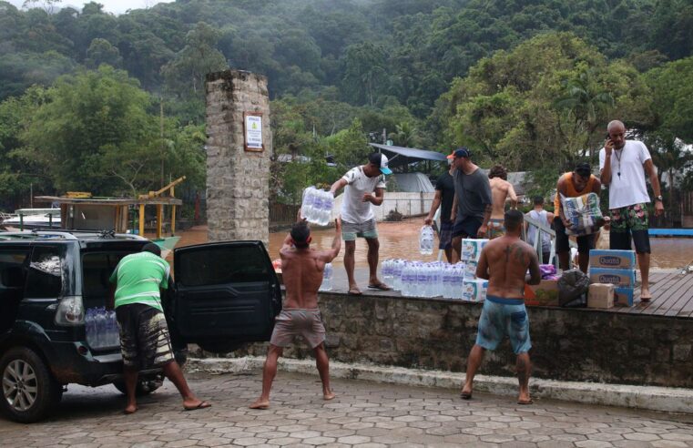 Abastecimento de água é parcialmente restabelecido em São Sebastião